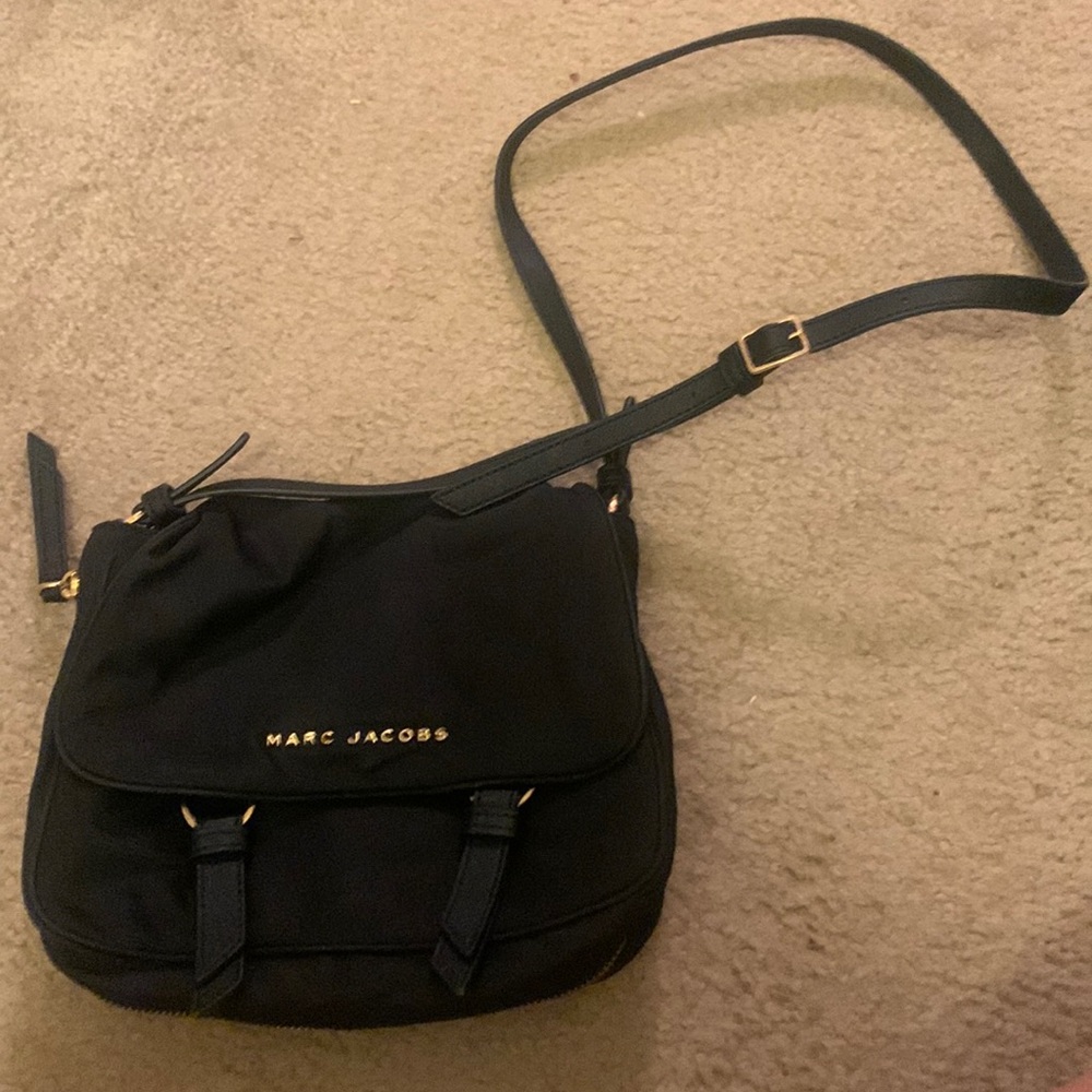Marc Jacobs nylon black crossbody purse